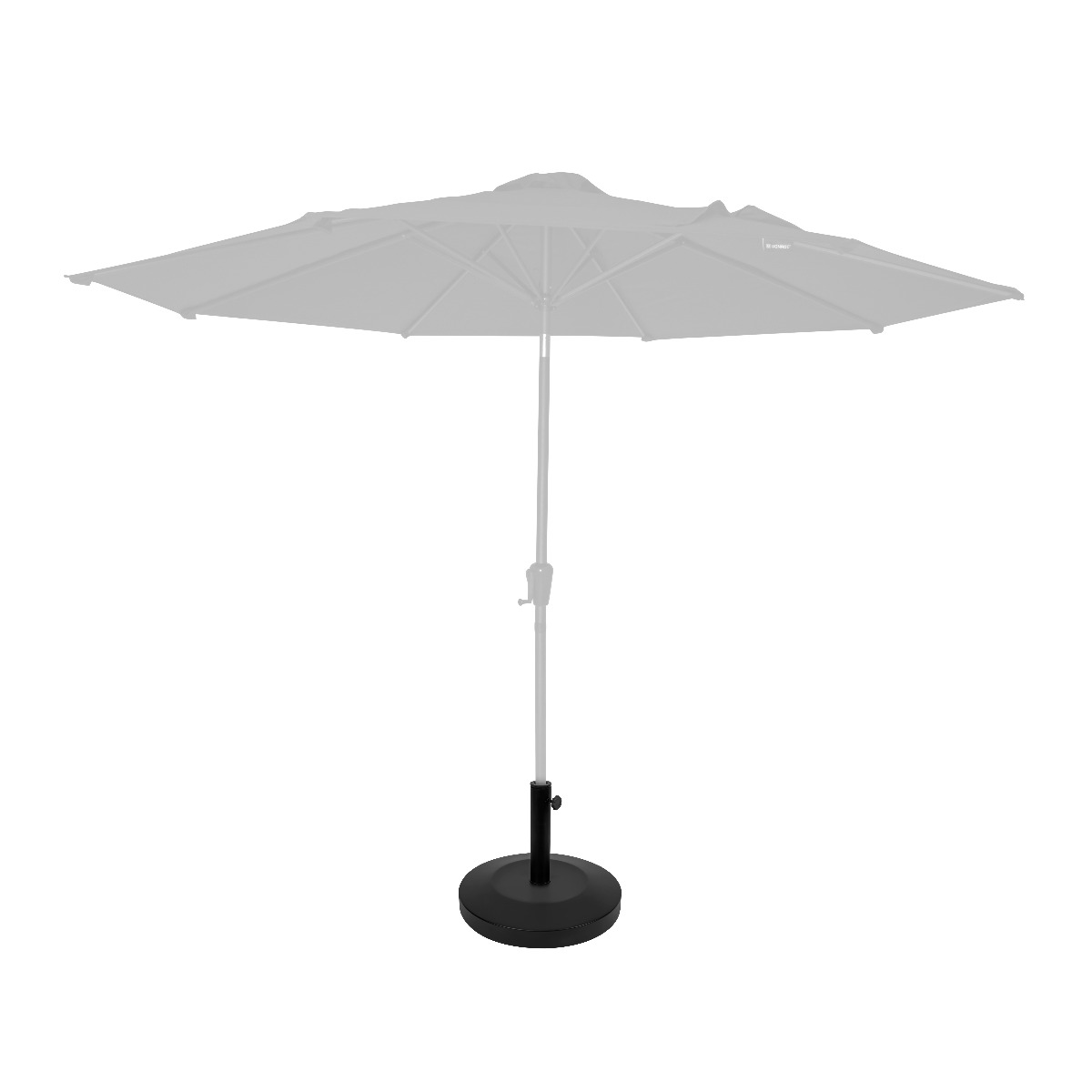 VONROC 25 kg ronde parasolvoet