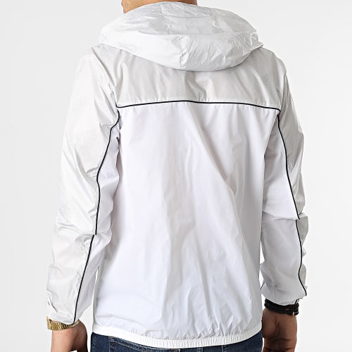 Coupe-vent Capuche Creata SXM14473 Beige Blanc