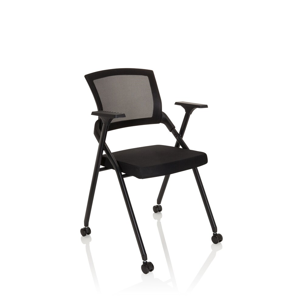 Klappstuhl PRIORITY II Stoff/Netzstoff mit Armlehnen hjh OFFICE