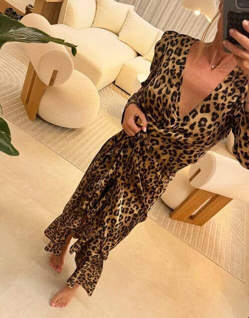 Valentin Studio Senorita Leopard Dress