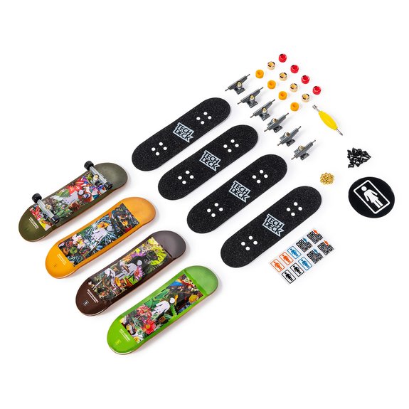 Pack 4 finger skates - Tech Deck