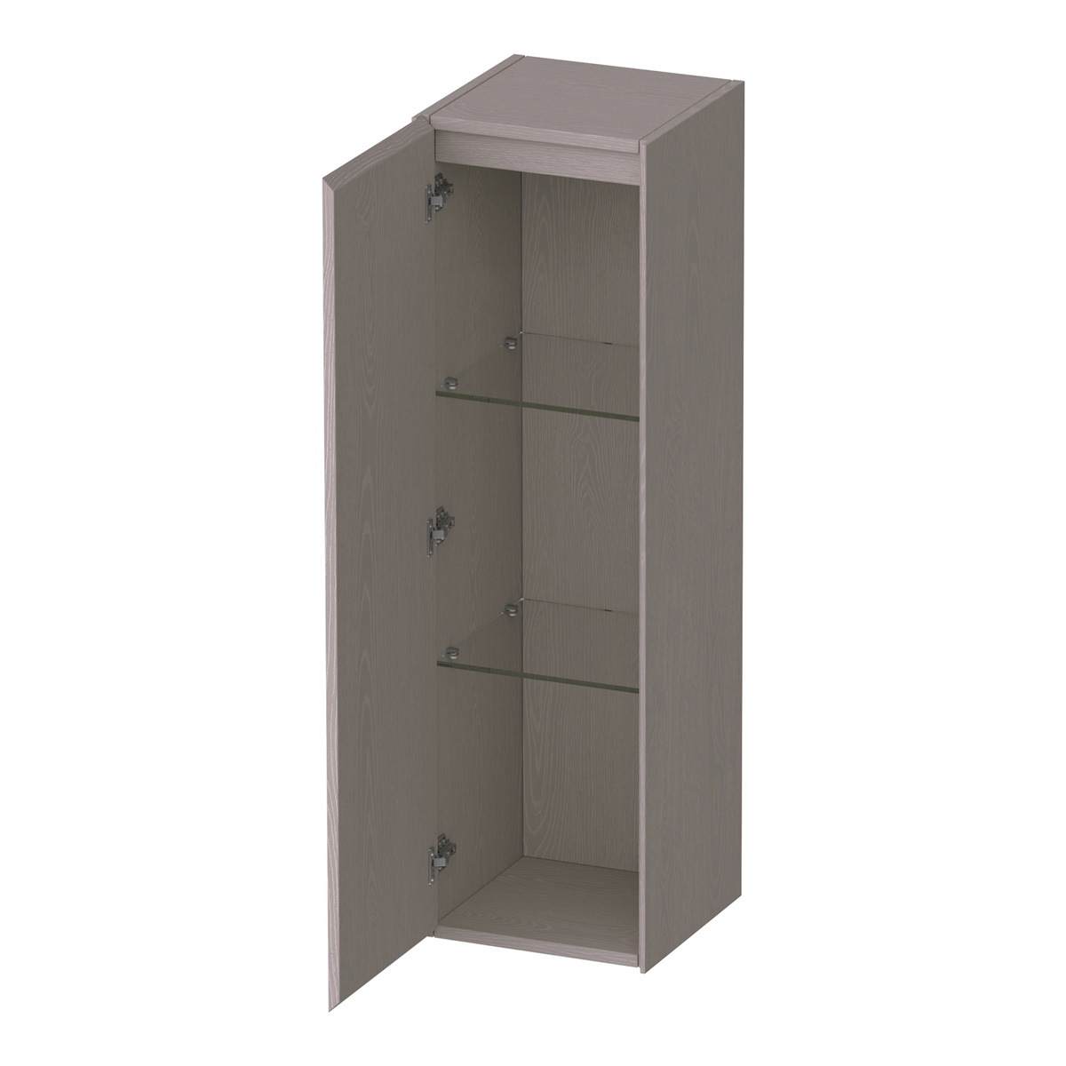 Brauer Inspire kolomkast 120cm linksdraaiend timber greige