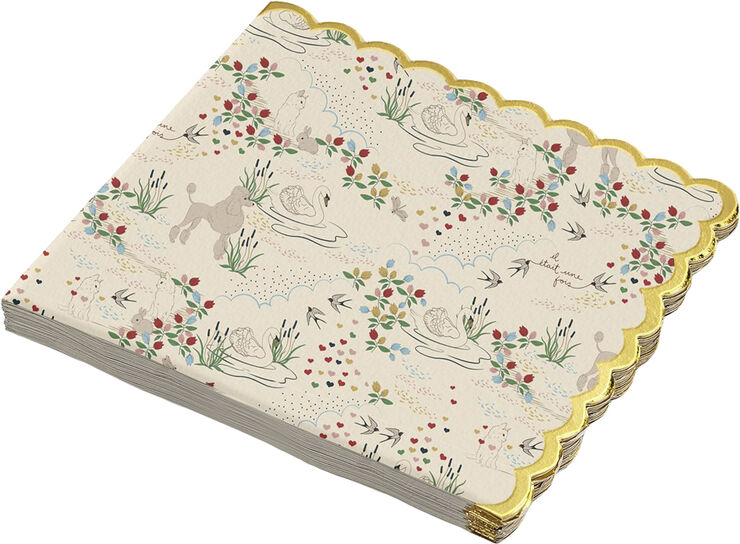 Konges Sløjd SWAN NAPKINS P10070