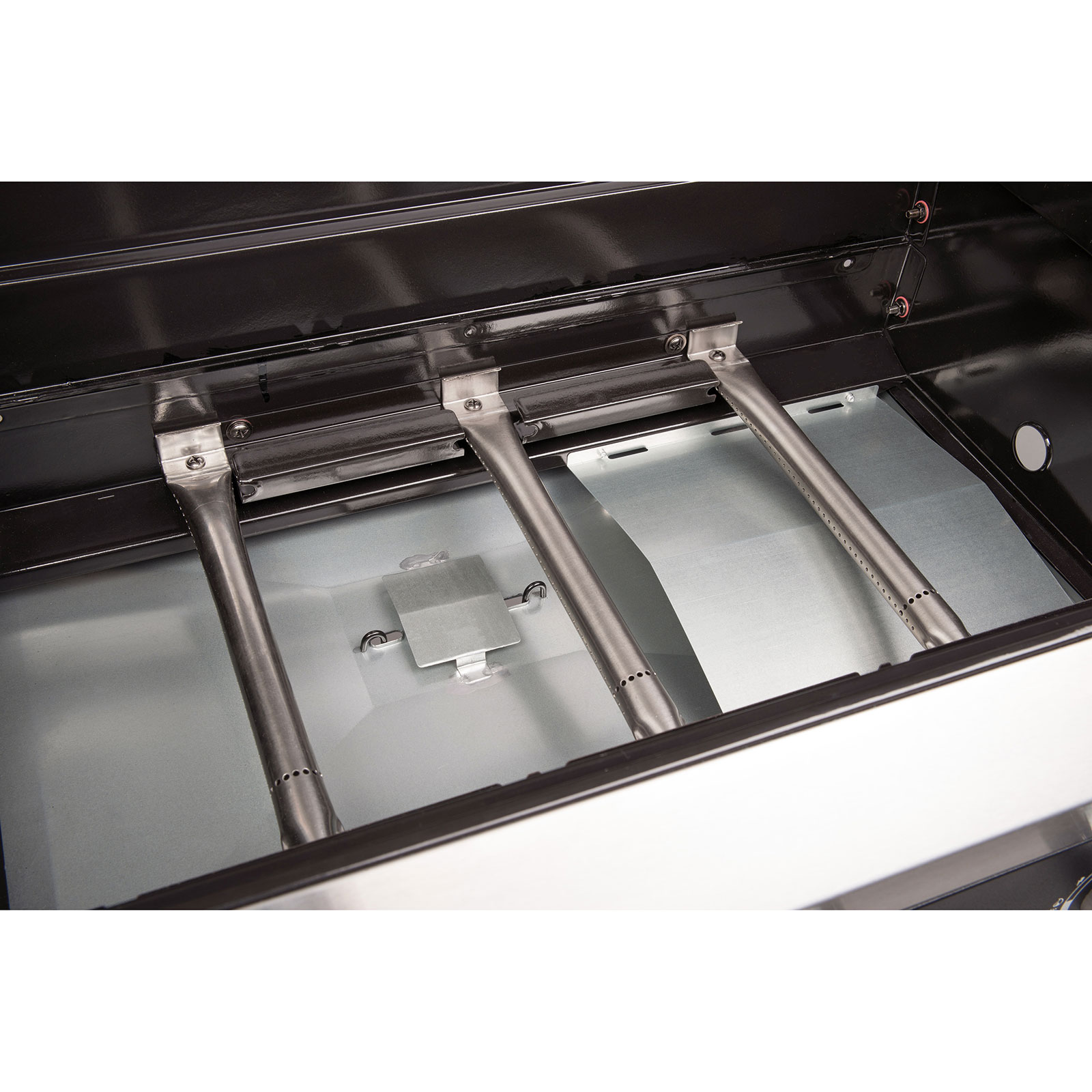 LANDMANN Gasgrill - schwarz - Stahl - 3 Brenner