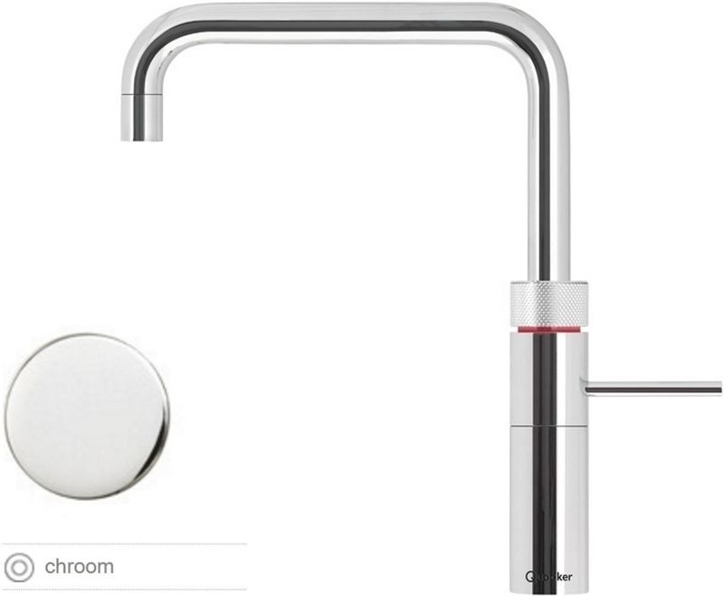 Quooker Fusion Square Chroom met PRO3 VAQ Boiler