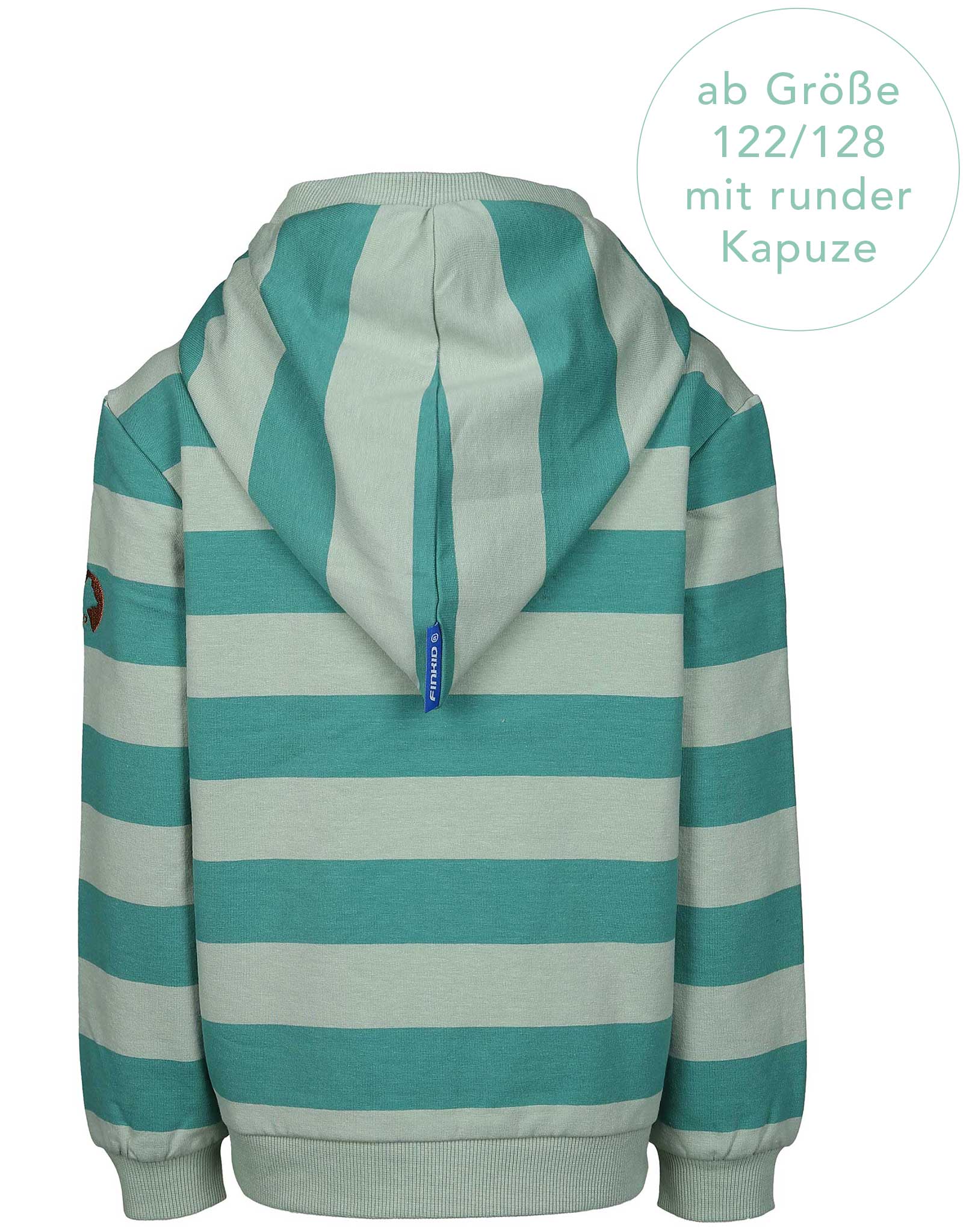 Kapuzen-Sweatjacke LAIVA in jungle/green bay