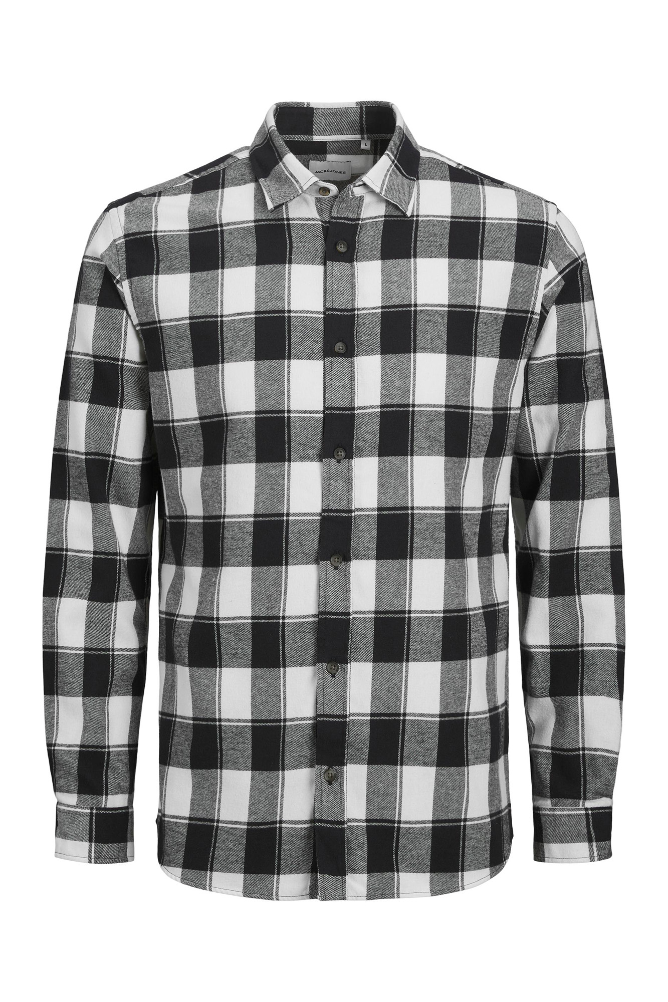 Camisa xadrez de corte justo