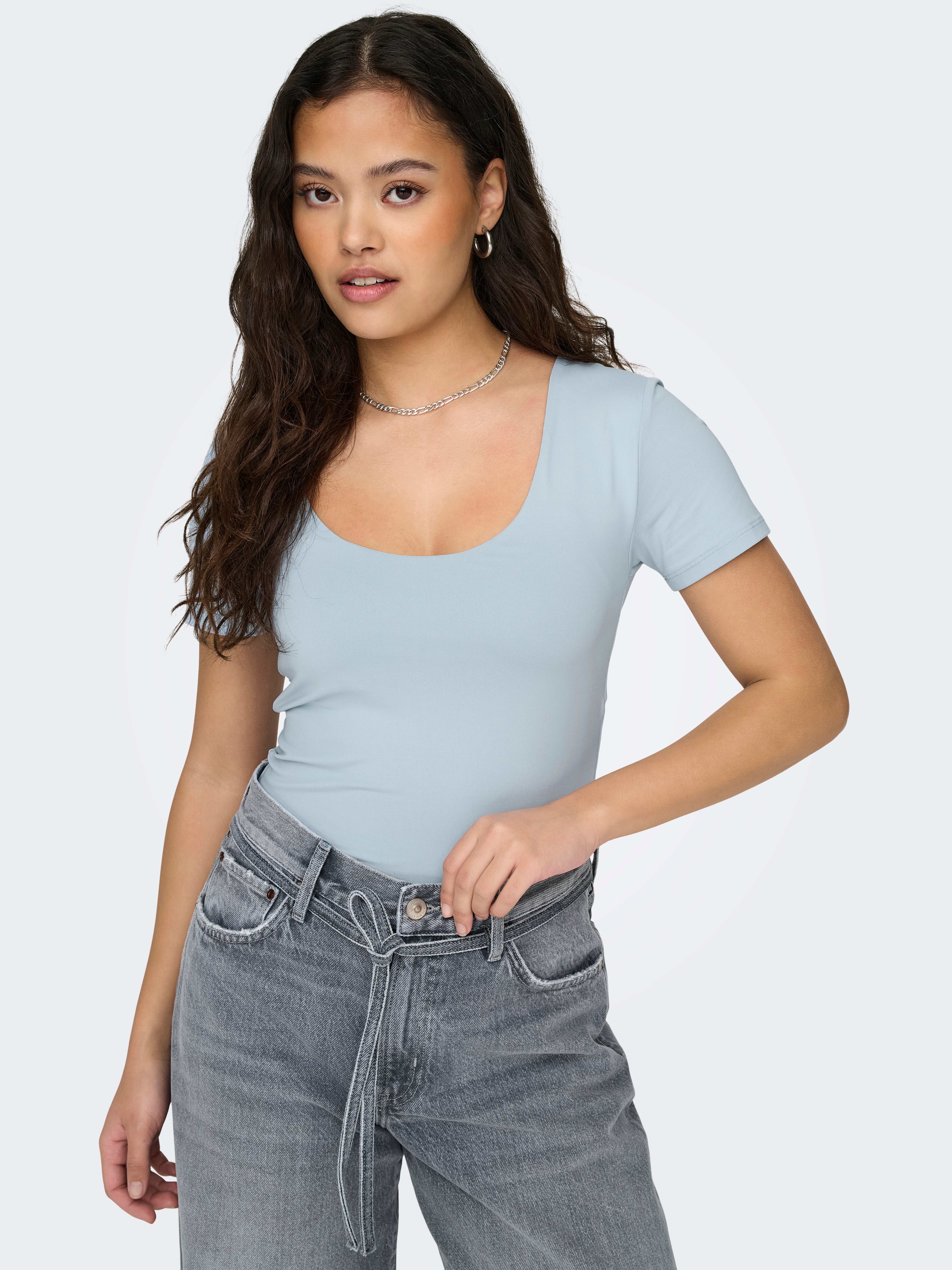 ONLEA Top Cashmere Blue