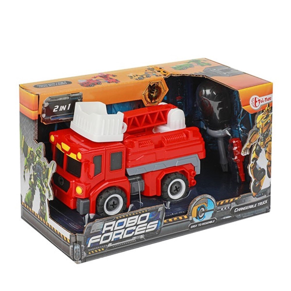 Feuerwehr Auto Roboter Transformer ROBOFORCES