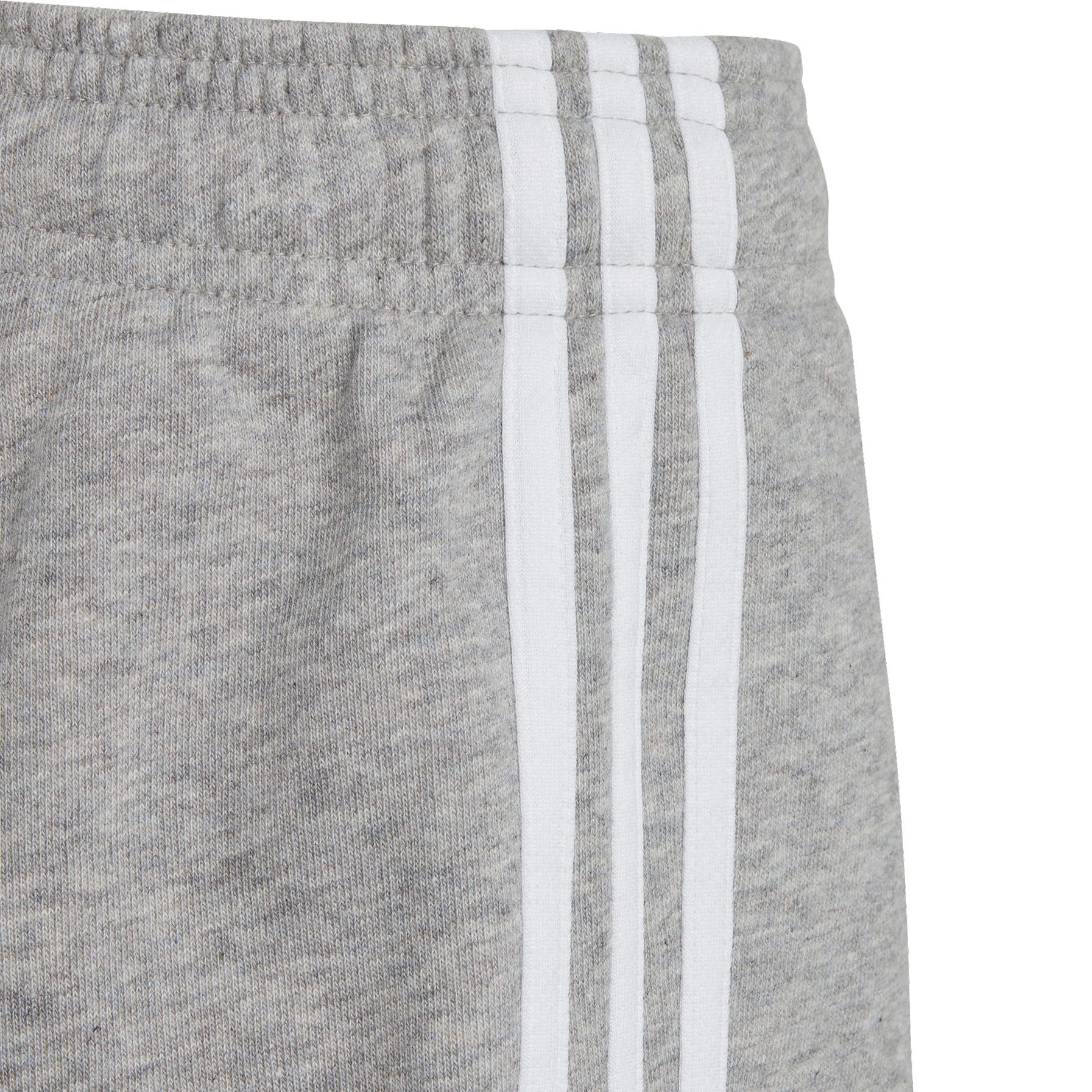 adidas Essentials 3-Streifen Shorts Mädchen medium grey heather