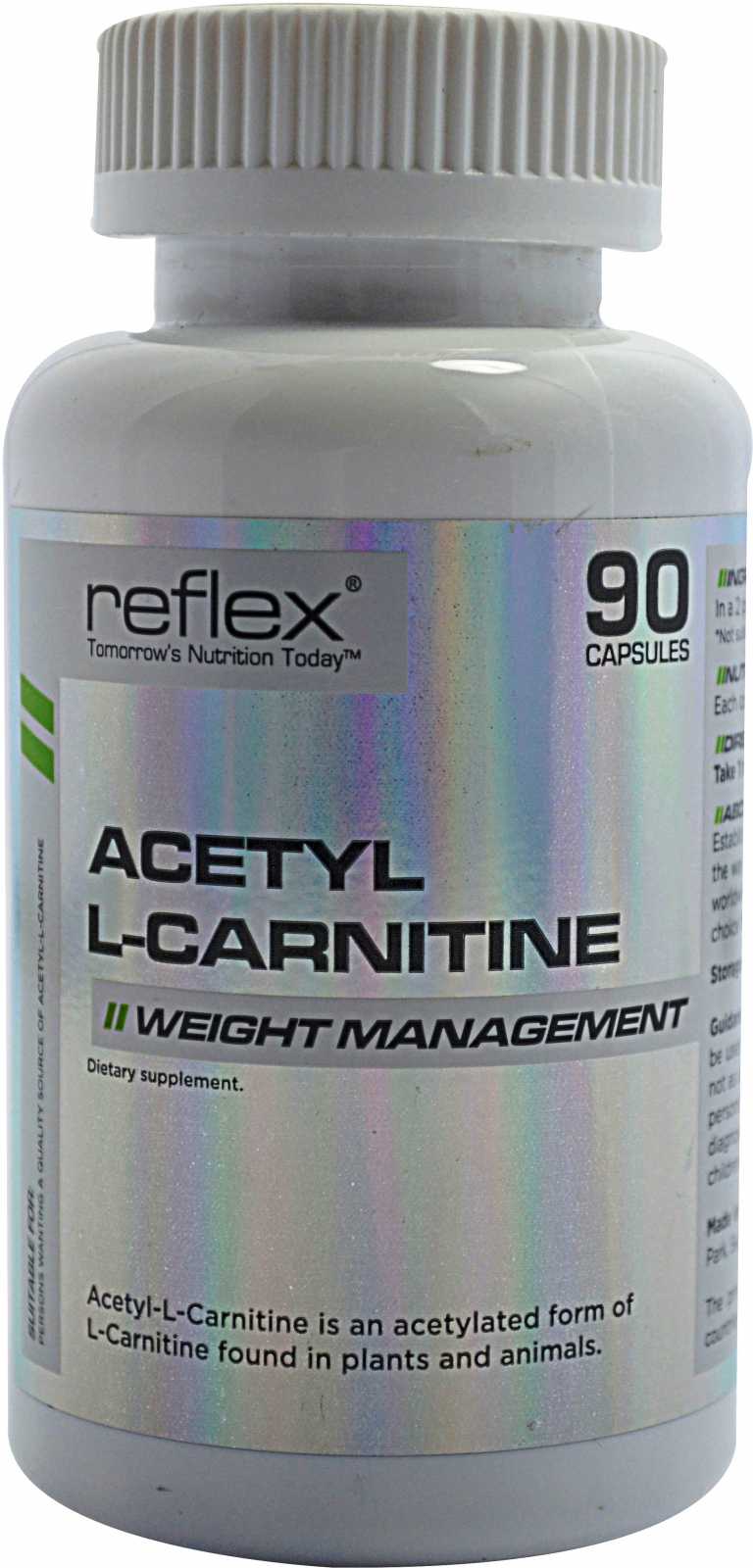 Reflex Acetil-L-Carnitina 500 mg 90 cápsulas