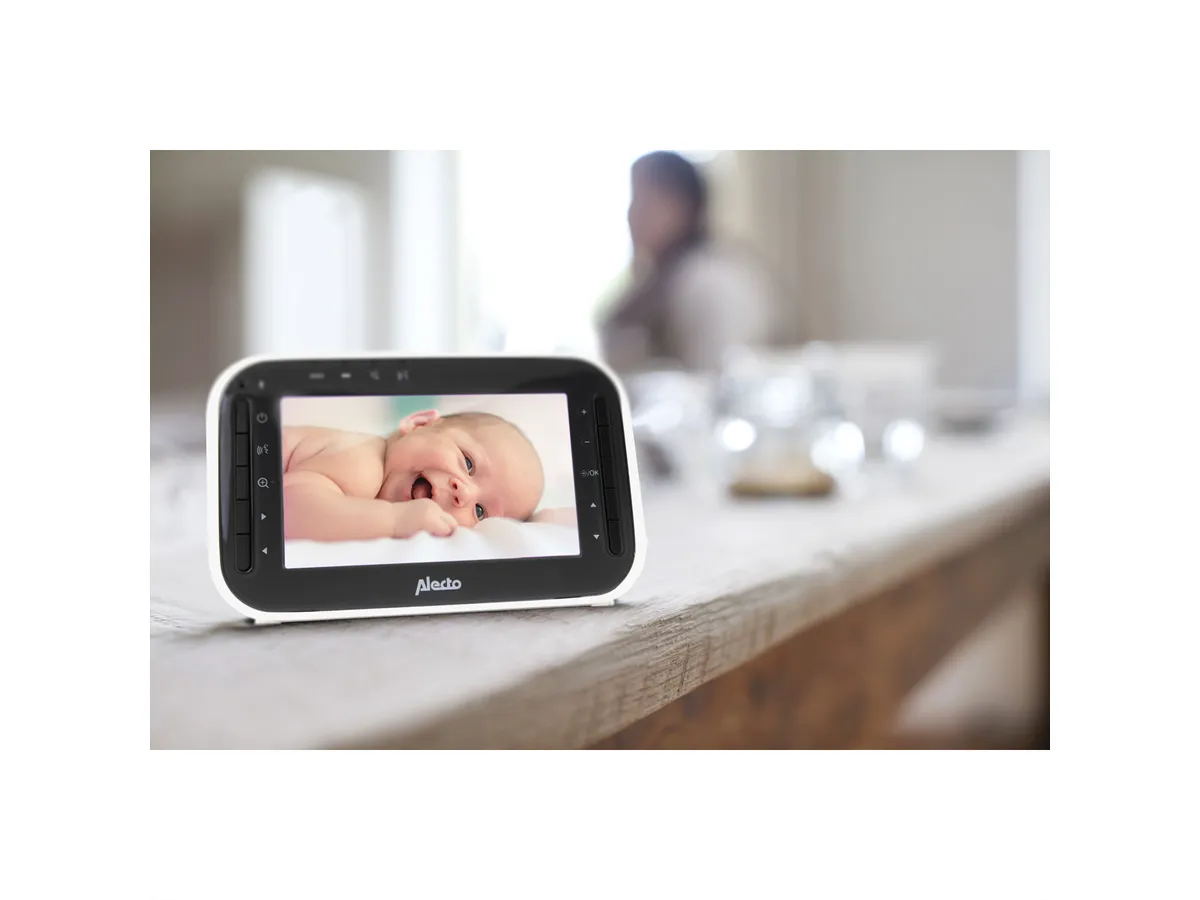 (2-tlg. Set) Schwenkbare Babyphone Kamera Digitaler Wireless 4.3