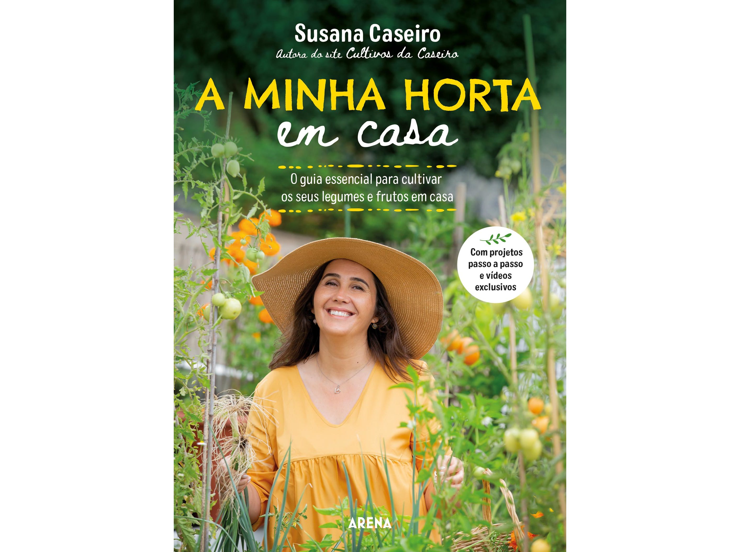 LIVRO A MINHA HORTA EM CASA DE SUSANA CASEIRO