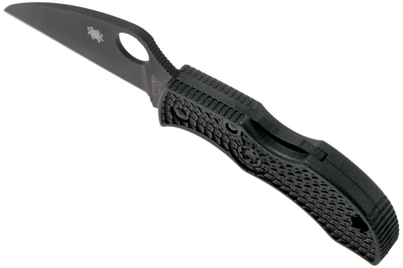 Spyderco Manbug Wharncliffe Black MBKWPBK zakmes