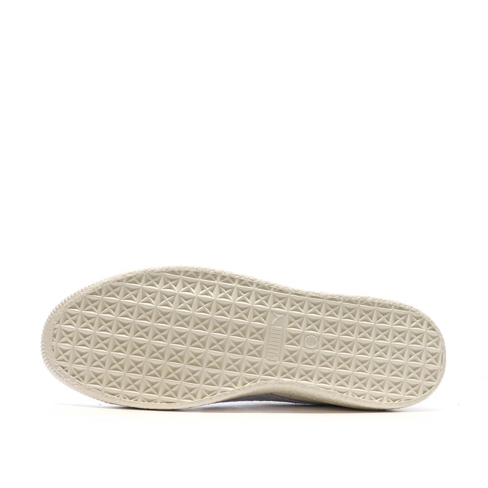 Puma Baskets Blanches/Gris Homme Puma Clyde Base