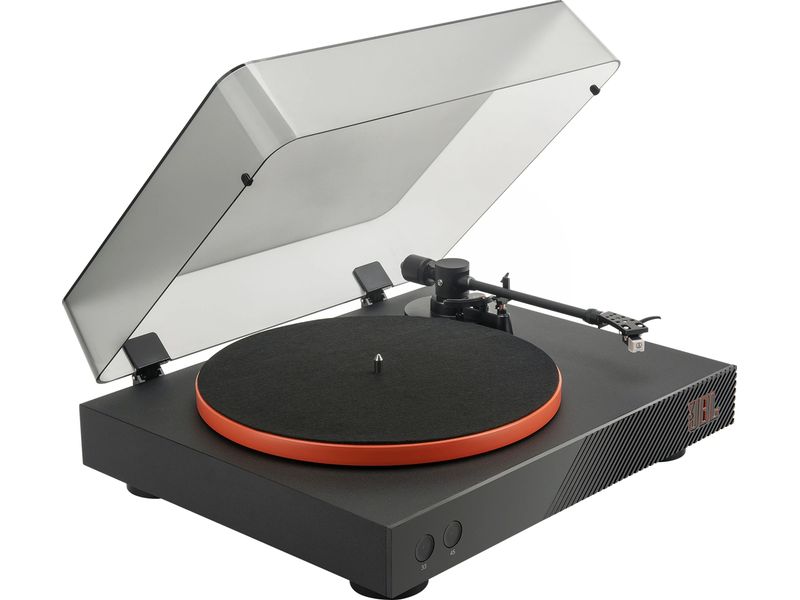 JBL Plattenspieler mit Bluetooth Spinner BT Orange/Schwarz Bluetooth-Plattenspieler