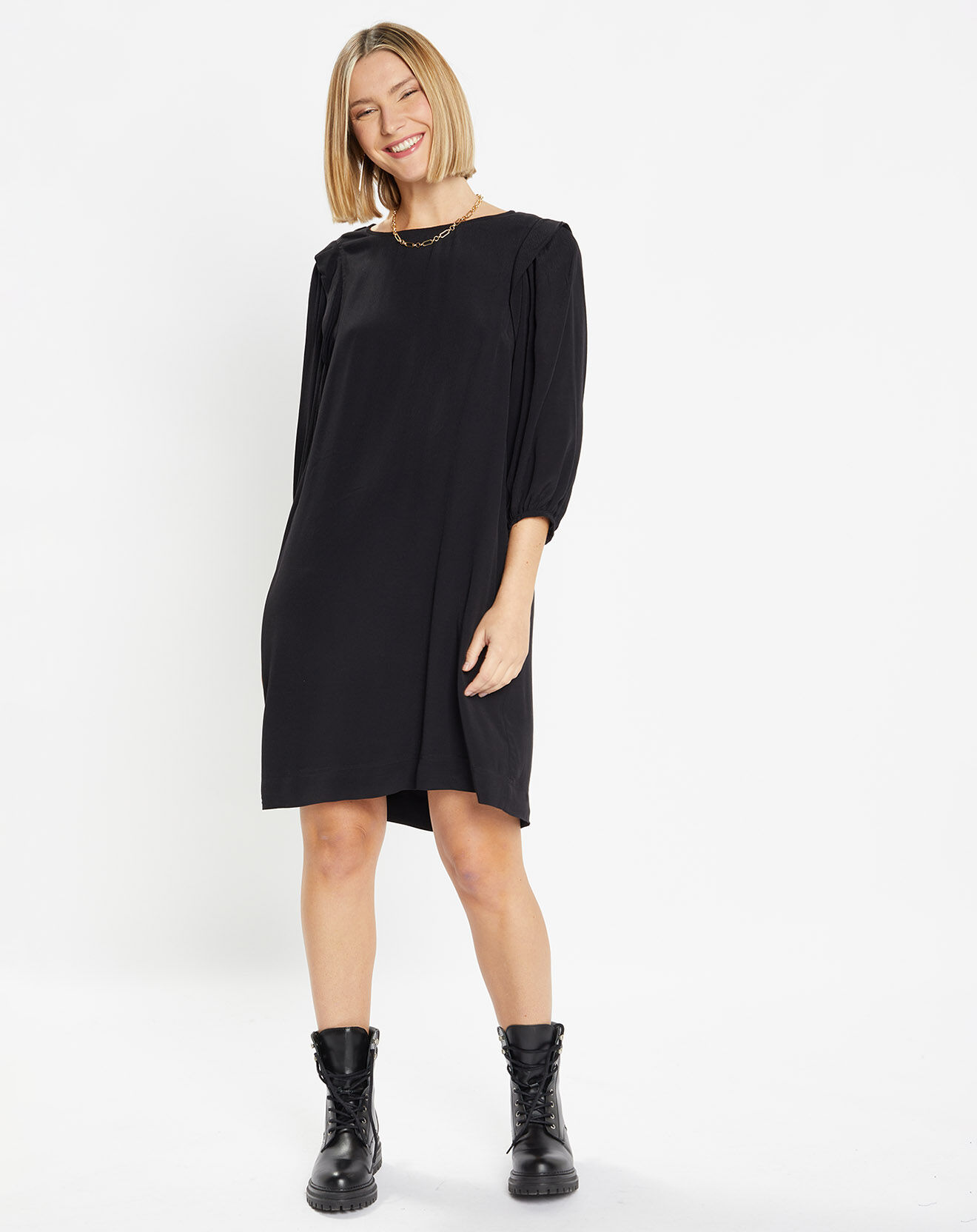 Galeries Lafayette Robe Magnolia noire