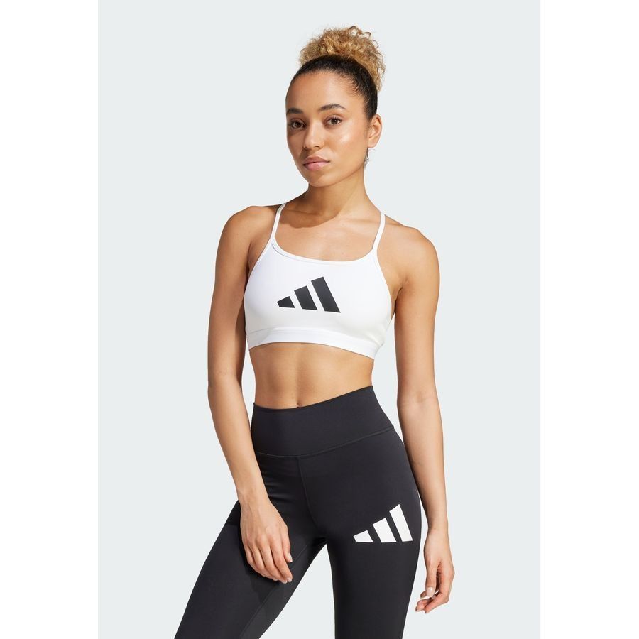 Adidas Aeroreact Big Logo Graphic Bra