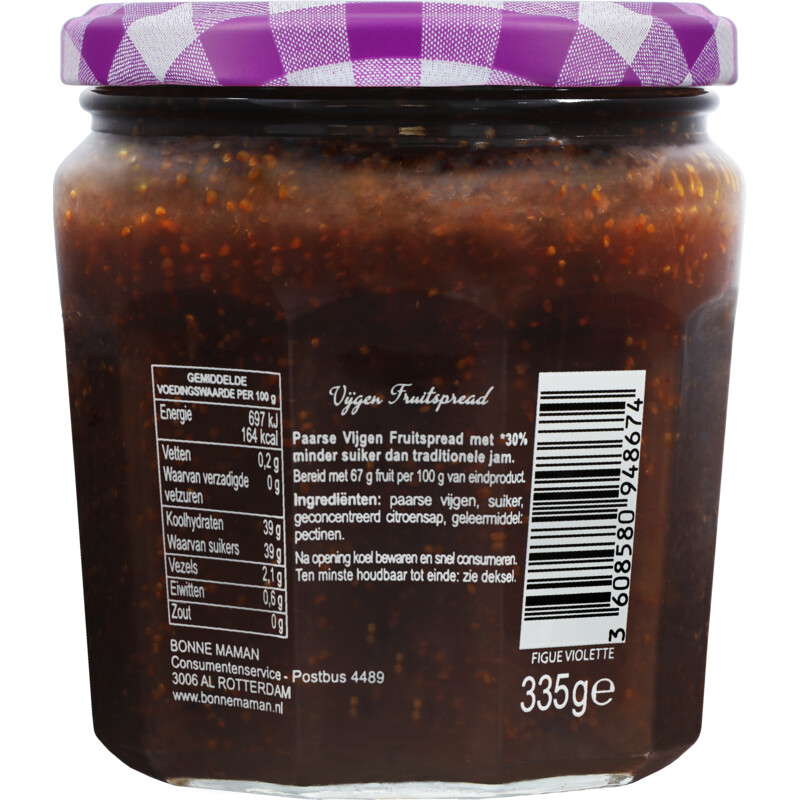 Bonne Maman Vijgen meer fruit minder suiker