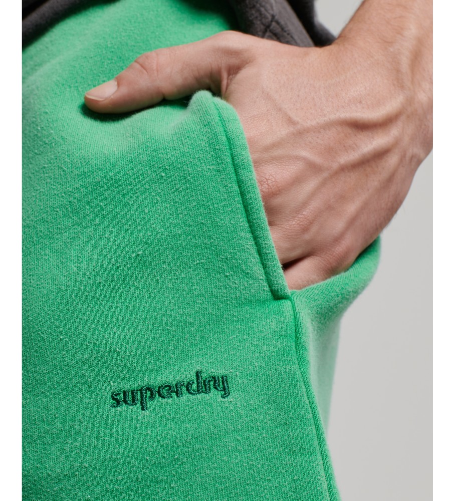 Shorts Superdry Vintage Logo Mark Verde