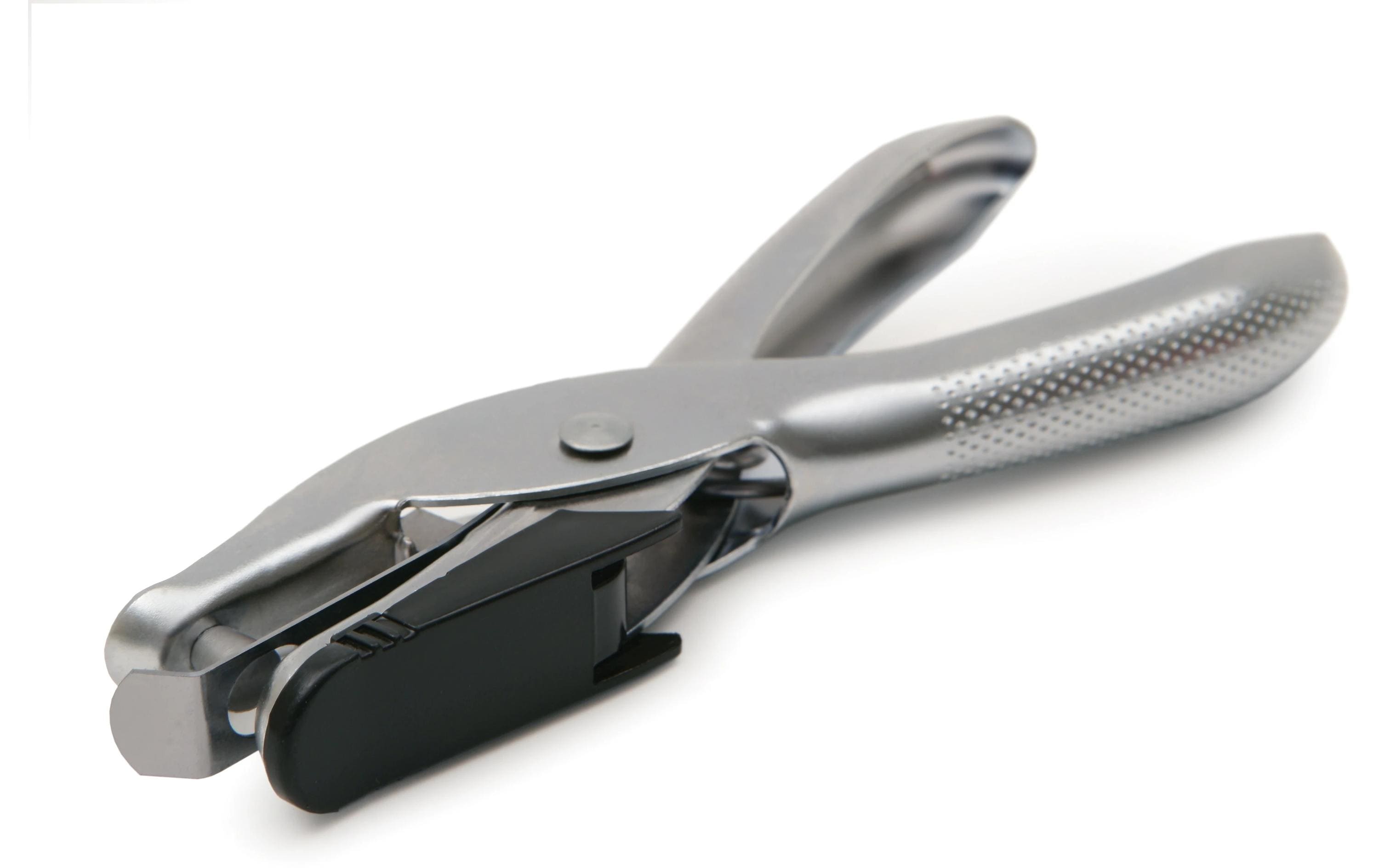 Model 25 Lochzange 1 StückRobuste Metall-Lochzange mit integrierter Auffangschale