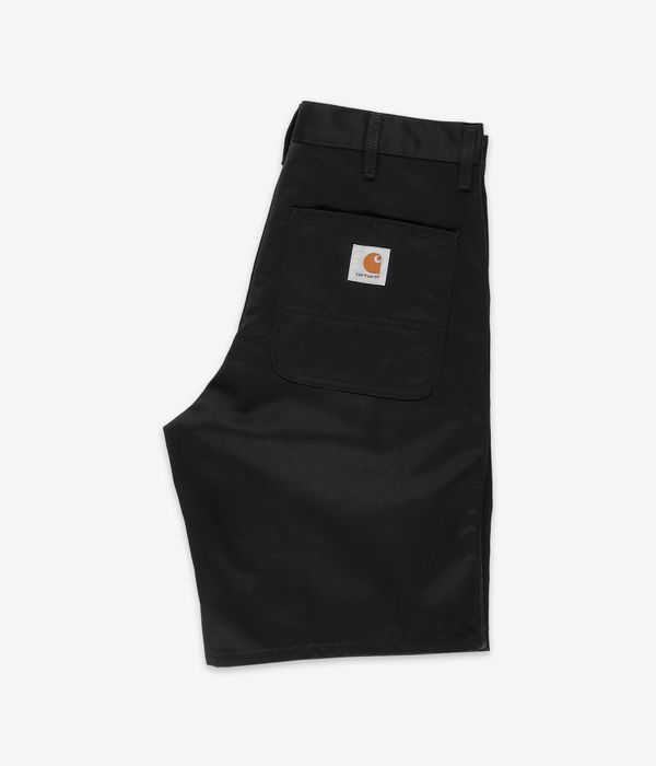Carhartt WIP Simple Denison Twill Shorts (black rinsed)