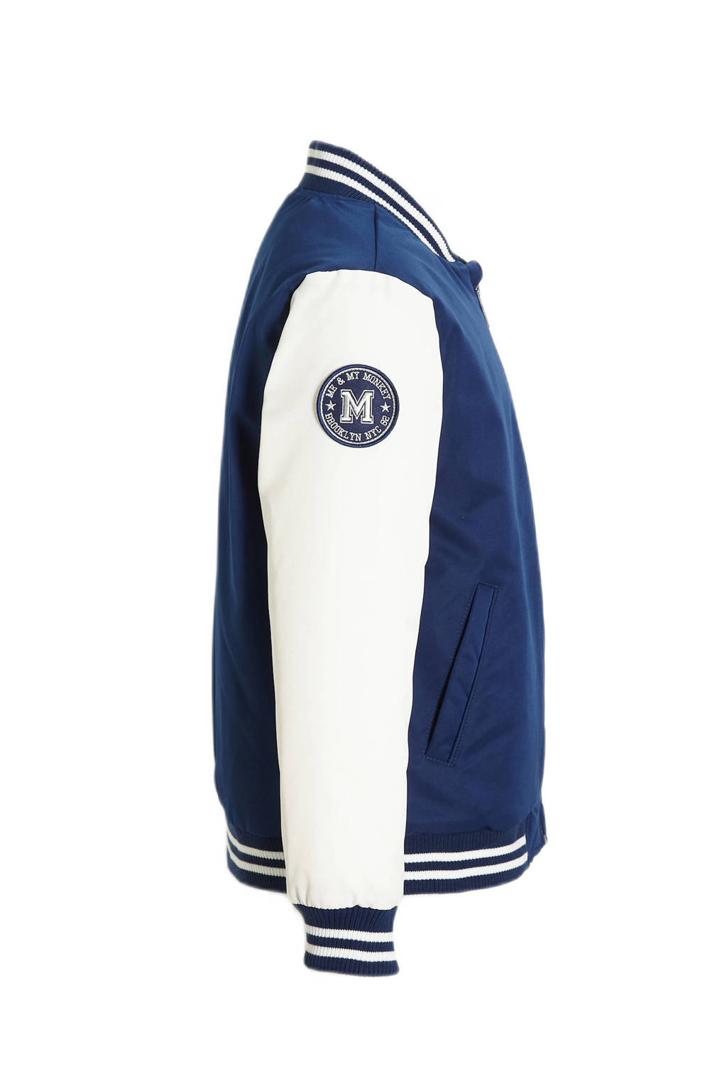 Me & My Monkey baseball jacket Paul navy