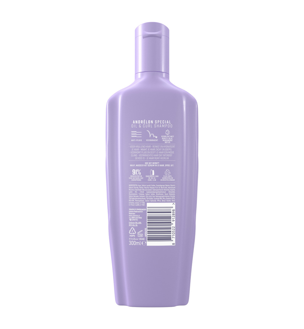 Andrelon Special Shampoo Oil & Curl (300 ml)