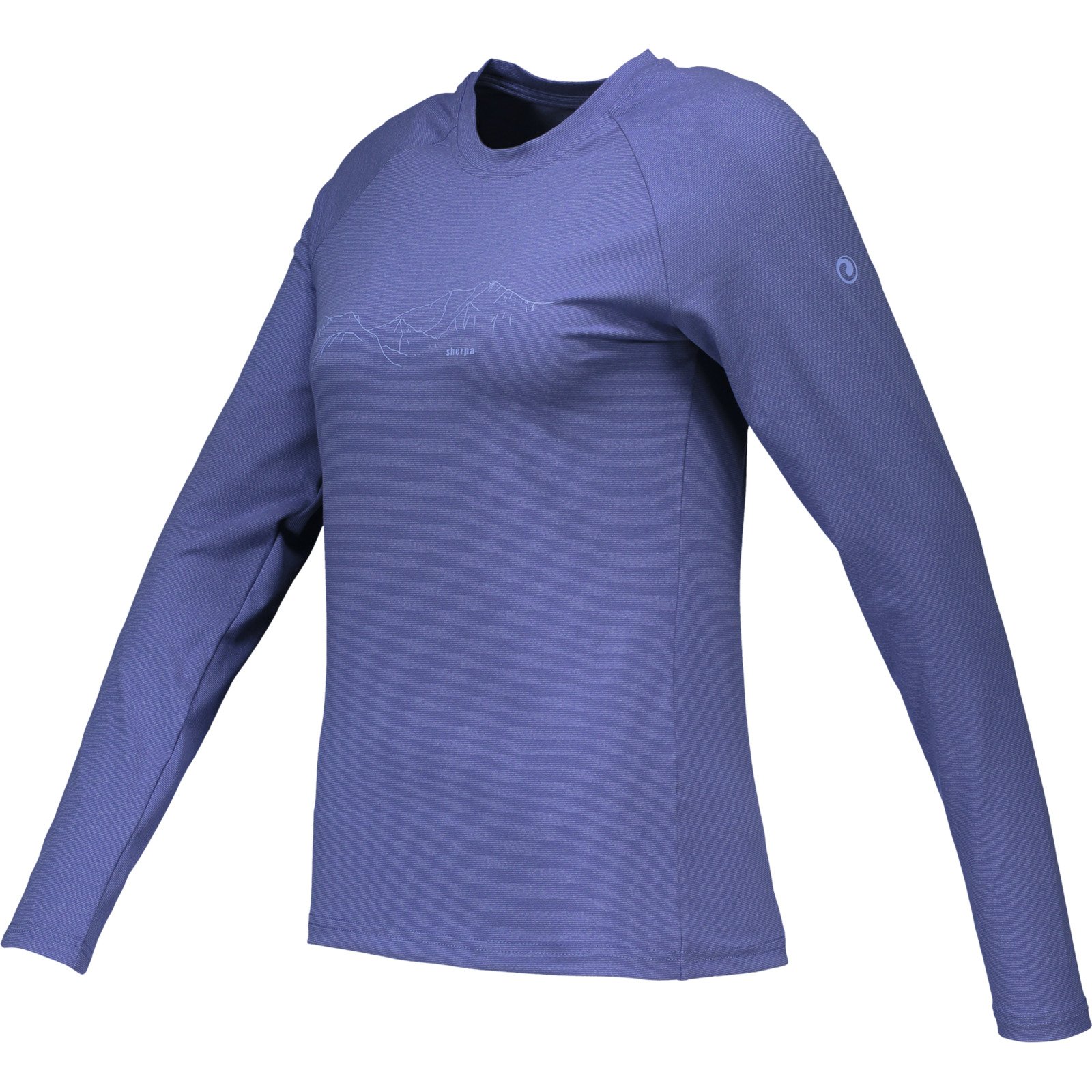 Sherpa Damen-Langarmshirt Shenyen XS, flieder