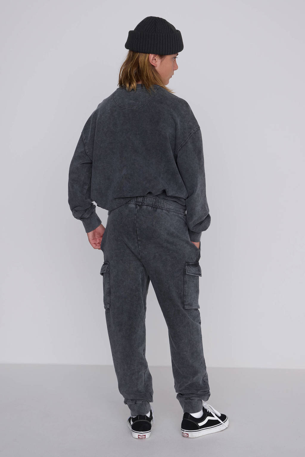 Coolcat cargo joggingbroek Calium acid black
