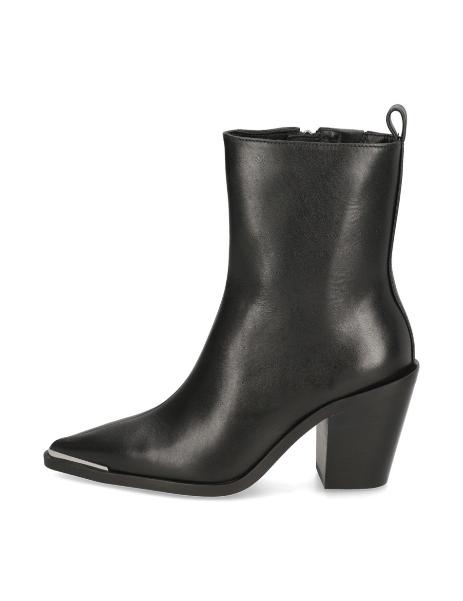 Glattleder Stiefelette