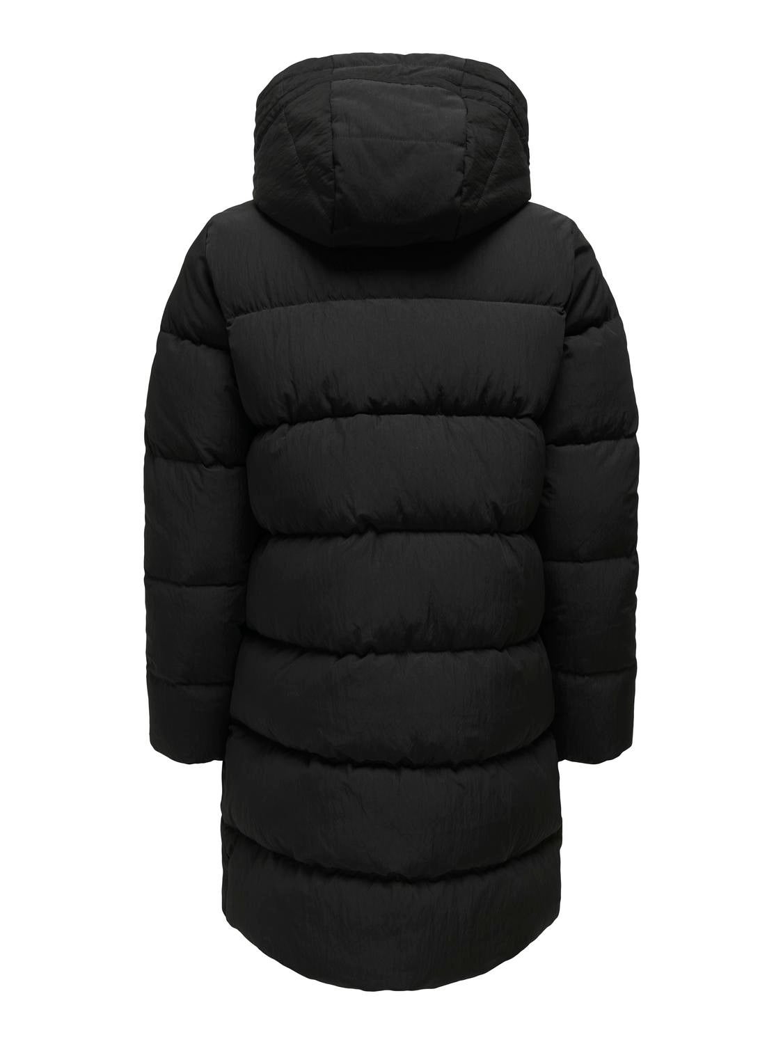 OLMDOLLY Steppmantel Black