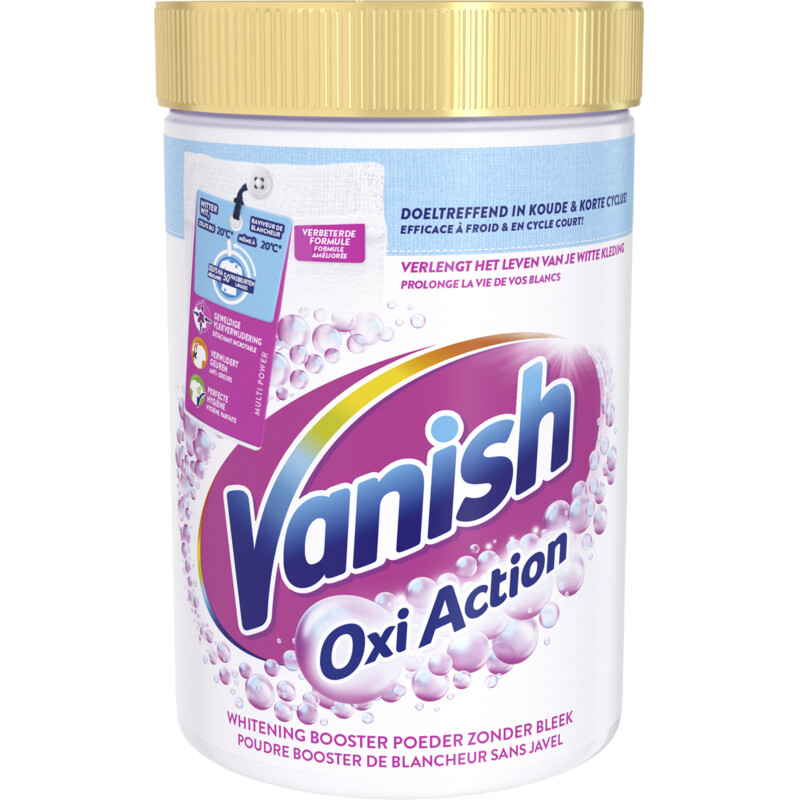Vanish Vlekverwijderaar poeder voor witte was