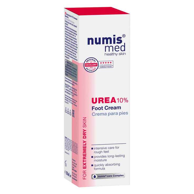 Numis med Urea 10% Fußcreme, 100 ml
