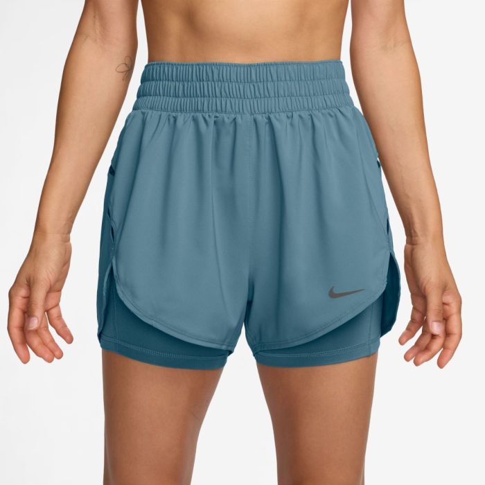 Nike Dame Shorts One Dri-FIT CPS 2in1 Shorts Blå