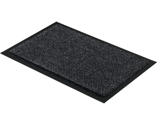 Deurmat op maat, grafiet antraciet, 90 cm breed (per meter verkocht)