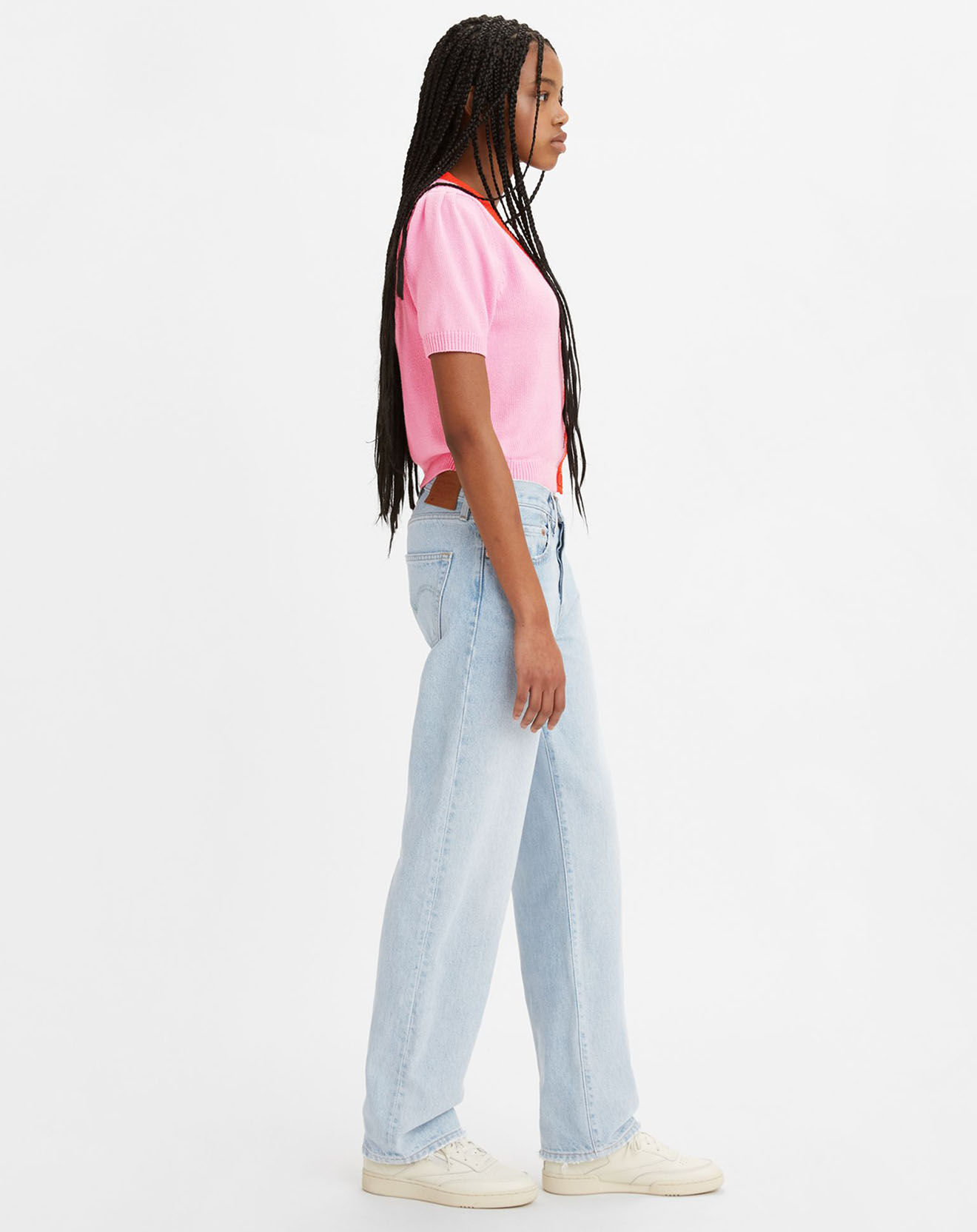 Levi's® Jean 501 90'S loose taille mi haute bleu clair