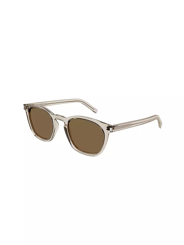 SAINT LAURENT Sonnenbrille SL28 METAL beige