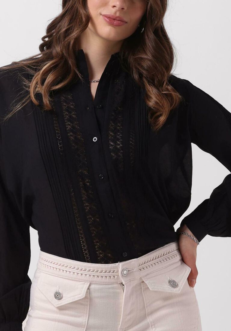 VANESSA BRUNO zwarte vanessa bruno blouse coco