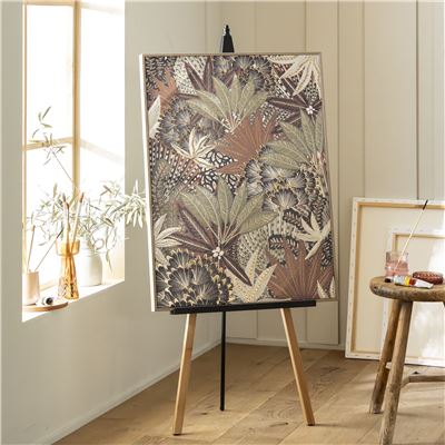 Chevalet de peintre bois et métal