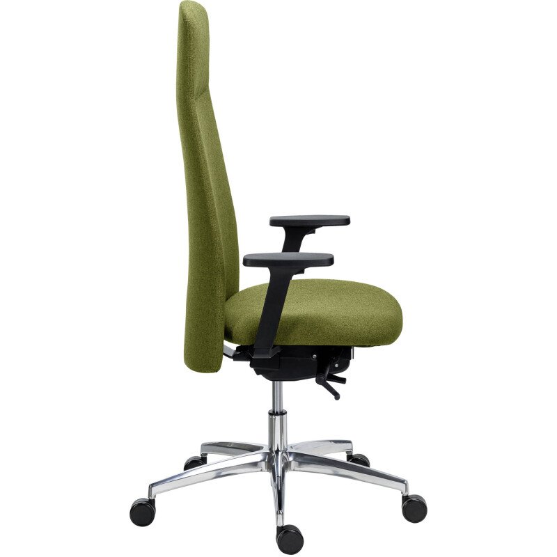 Chaise de bureau SAVINO - dossier haut tissu