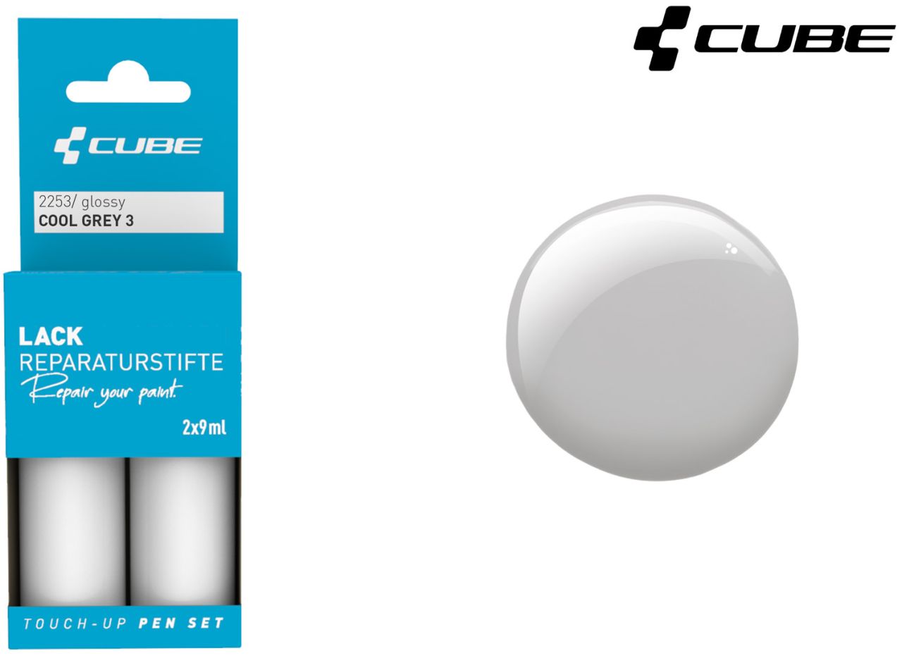 Cube Lackreparaturstift Set COOL GREY 3 kaufen | Bike-Discount