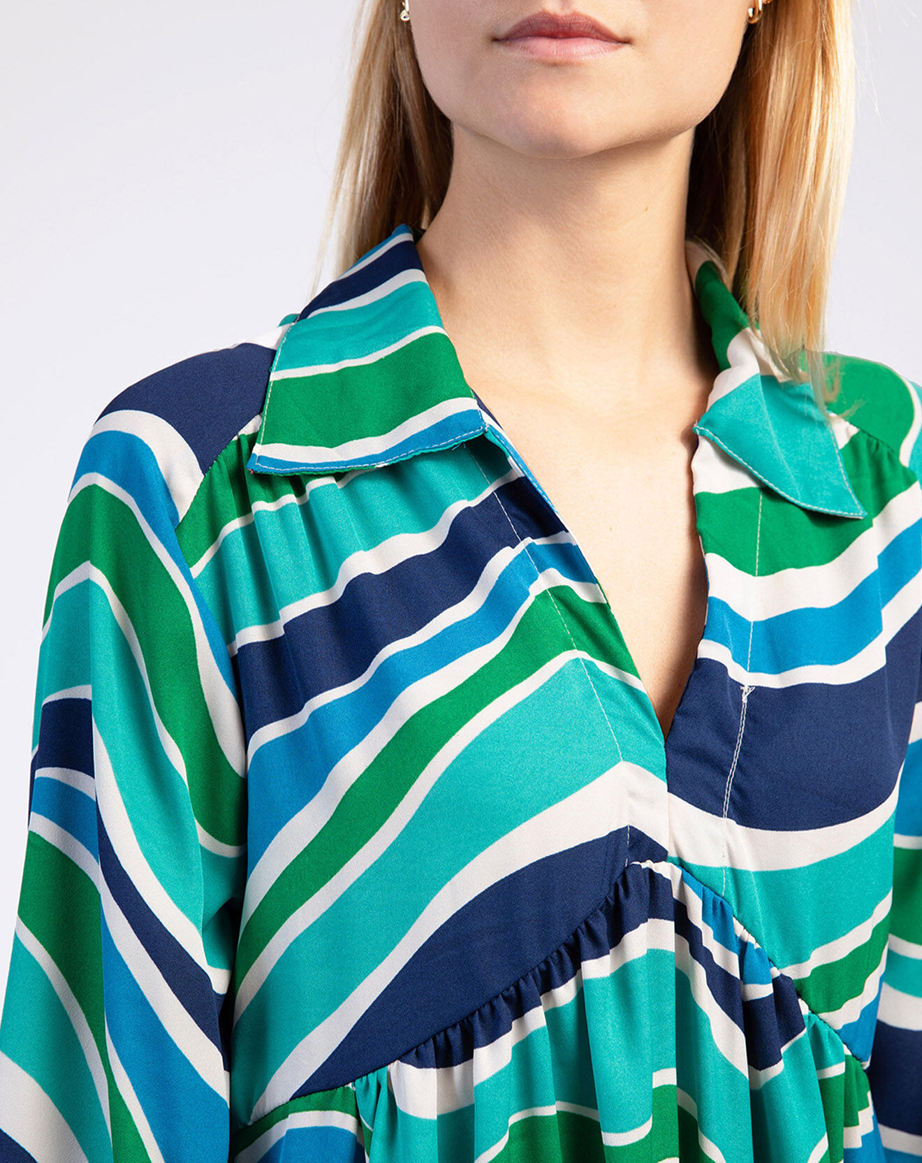 An'ge Robe Opio bleu/vert