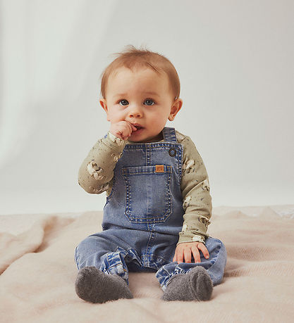 Name It Latzhosen - NbmAlvin - Medium+ Blue Denim