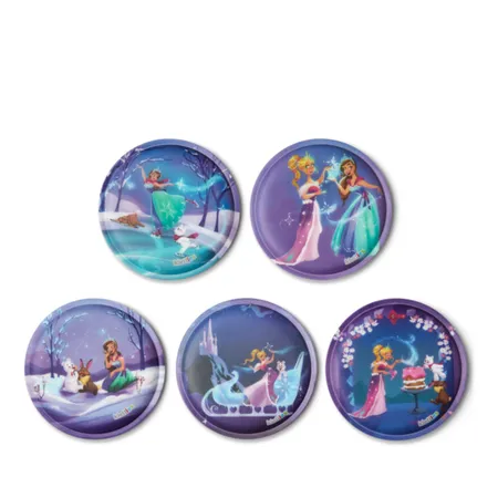 ergobag Kletties-Set Prinzessin auf dem Eis, 5-teilig