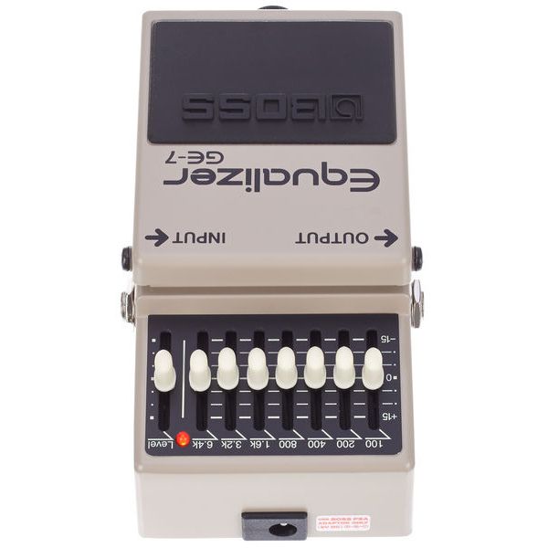 Boss GE-7 Graphischer Equalizer Fußpedal