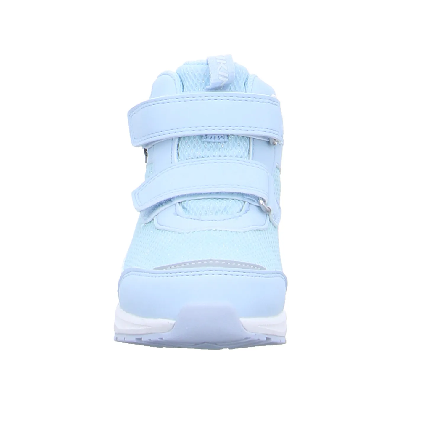 VIKING Kleinkinder-Halbschuh Klett Hellblau Textil  Sneaker high