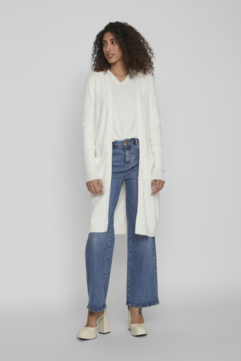 Vila ecru dames vest
