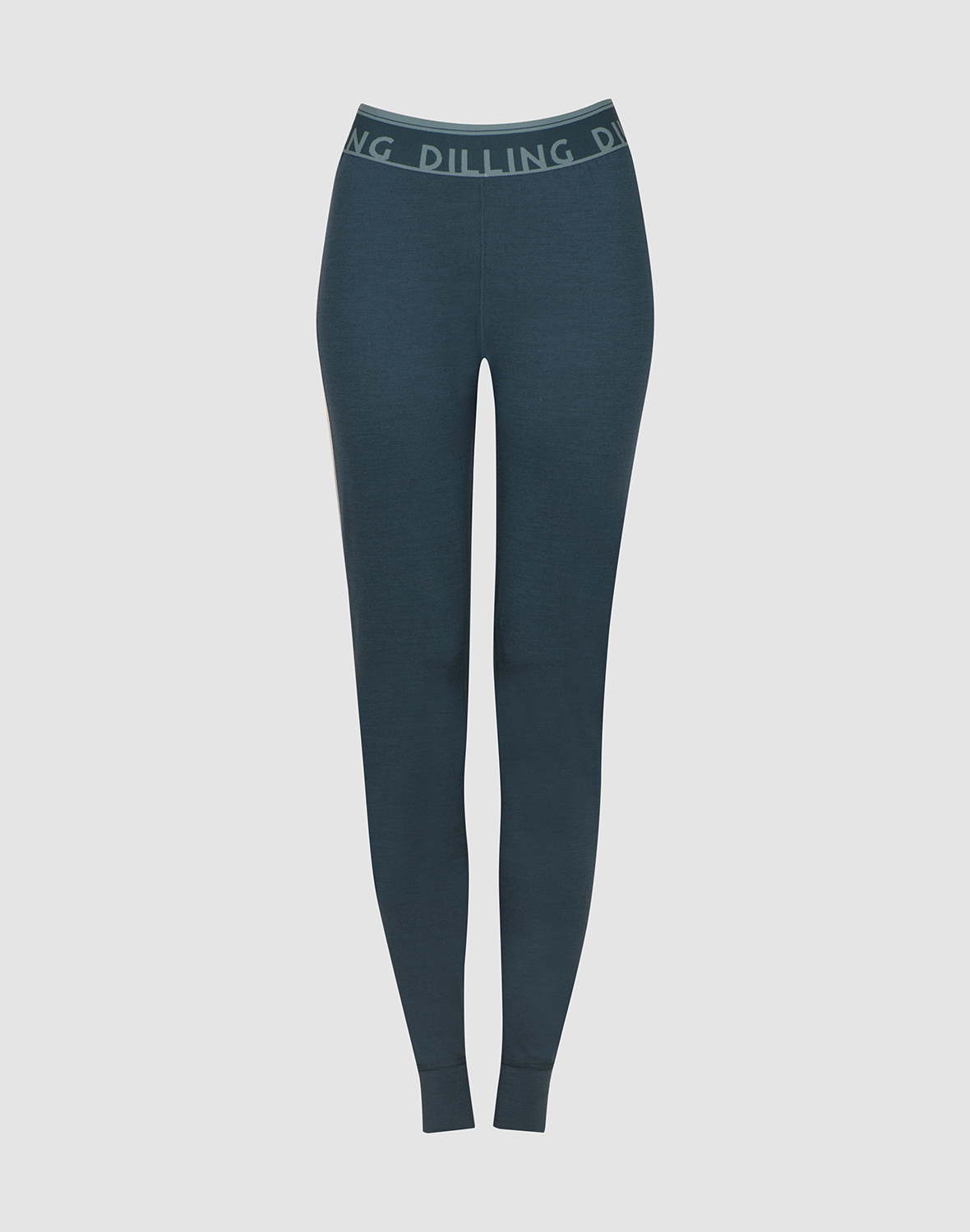 Legging van merinowol voor dames in Rouge
