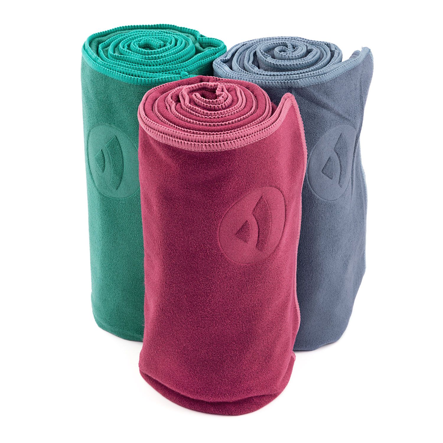 bodhi Yogatuch FLOW Towel L, Moonlight Blue (NO SWEAT Yoga Towel)